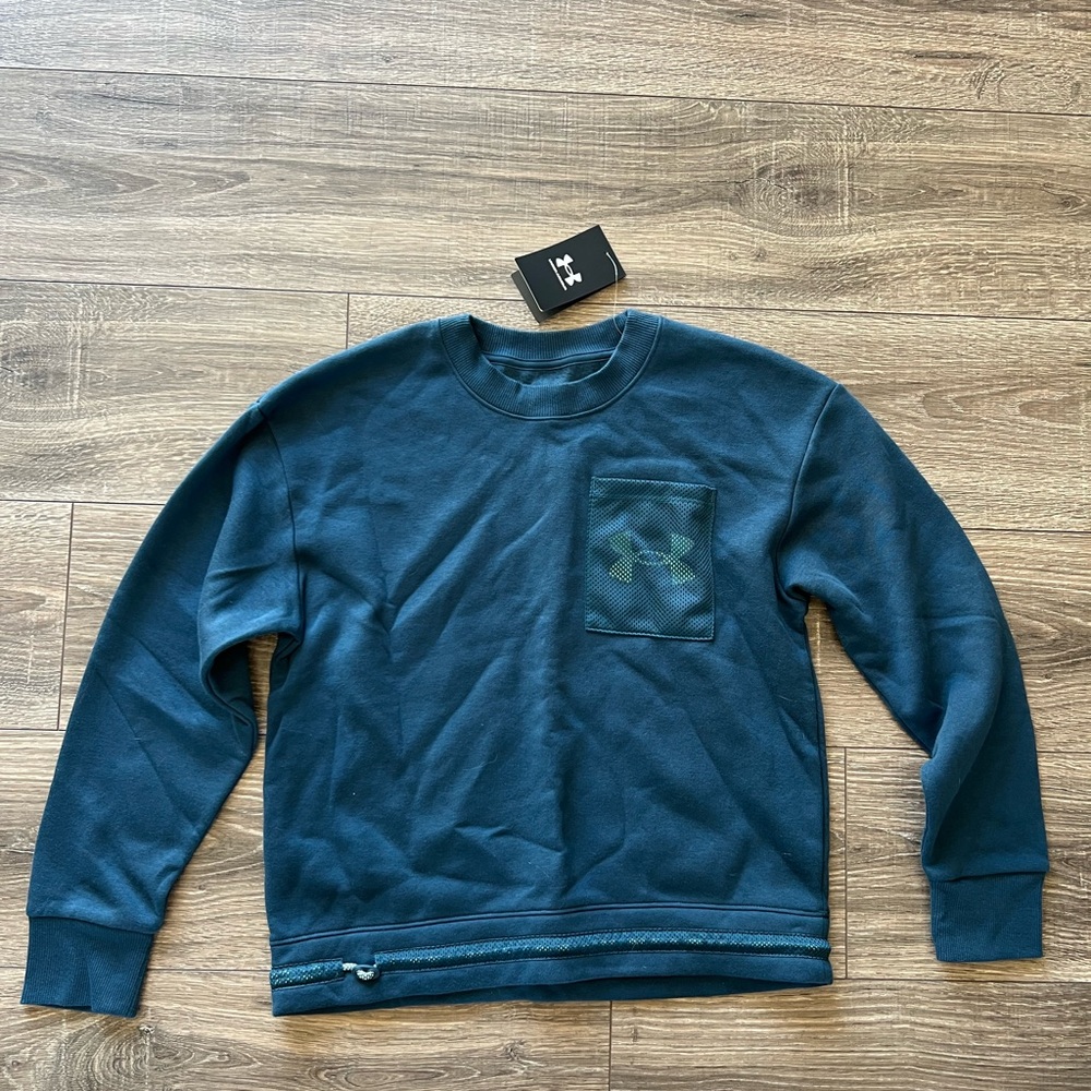 Under Armour Dark Teal Crew Sweatshirt